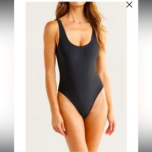 Solid & Striped x Madewell Annemarie One-Piece Swimsuit in Black Medium 76